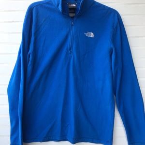 The NorthFace Quarter Zip Fleece Pullover
